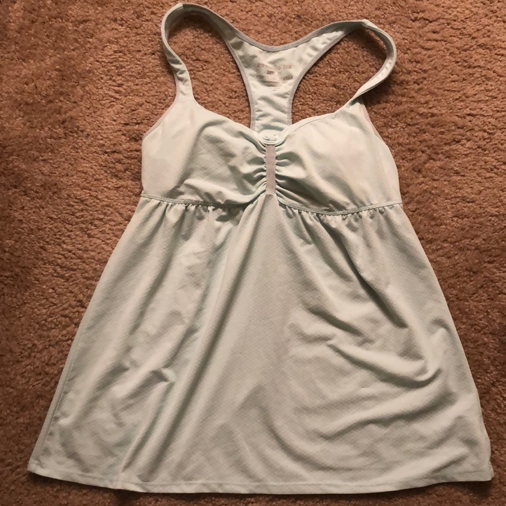 mint green workout tank